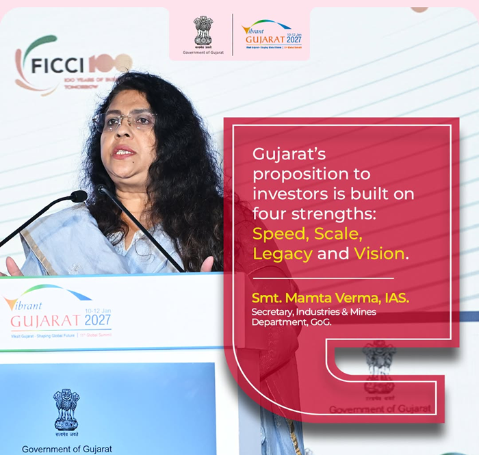 ACS Mrs Mamta Verma outlines Gujarat’s investment proposition